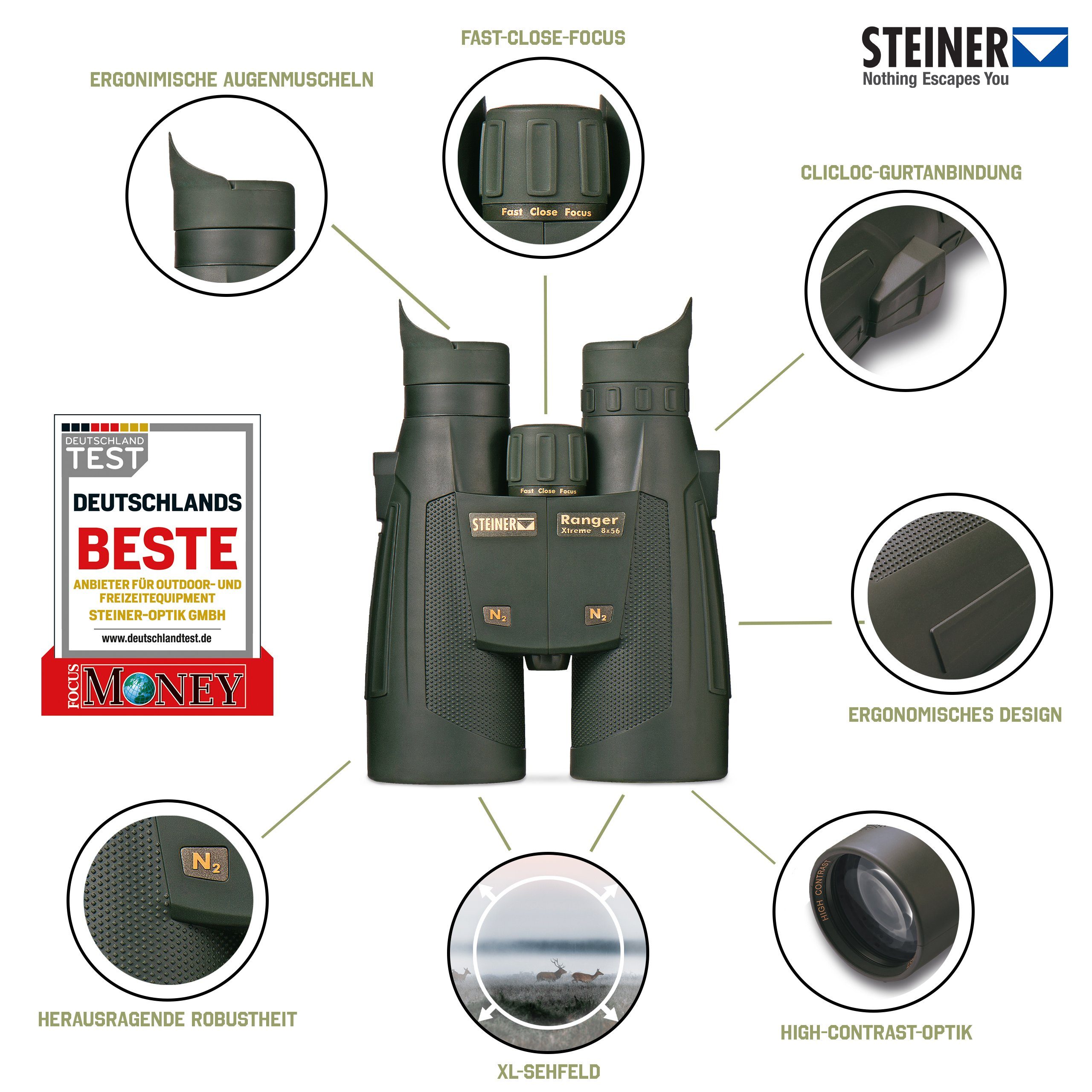 Steiner Ranger 8x56 Fernglas