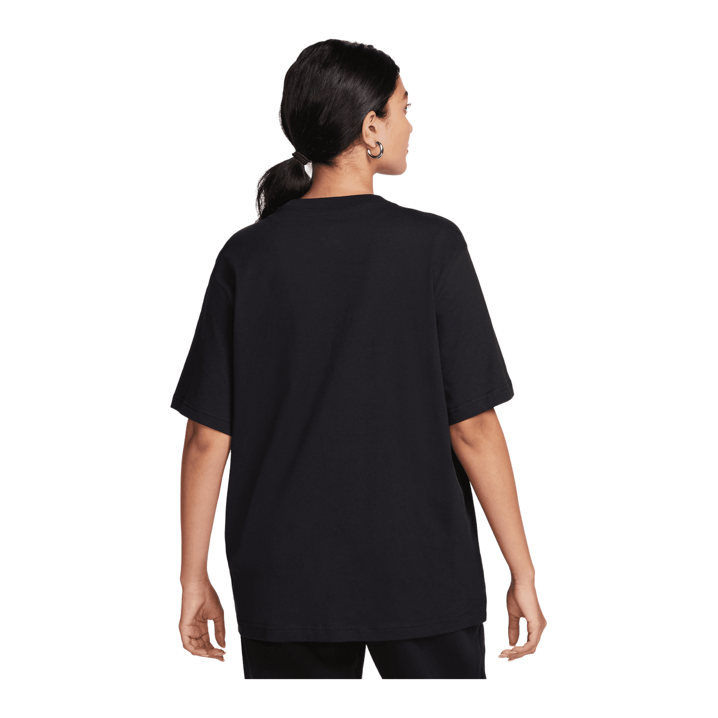 Nike T-Shirt Damen Schwarz F010