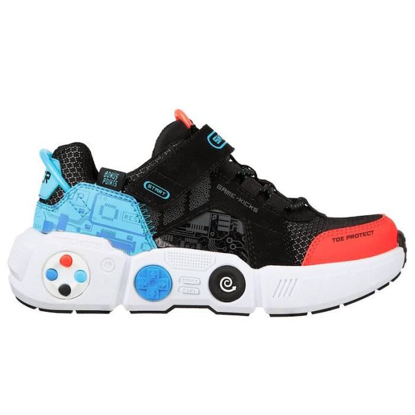 Chaussures de lifestyle enfant Skechers Game Kicks : Gametronix