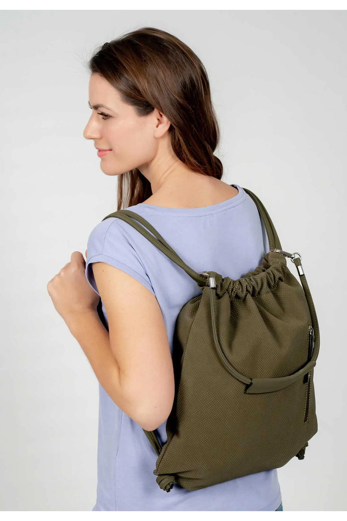 SURI FREY  Rucksack - Braun - Unifarben