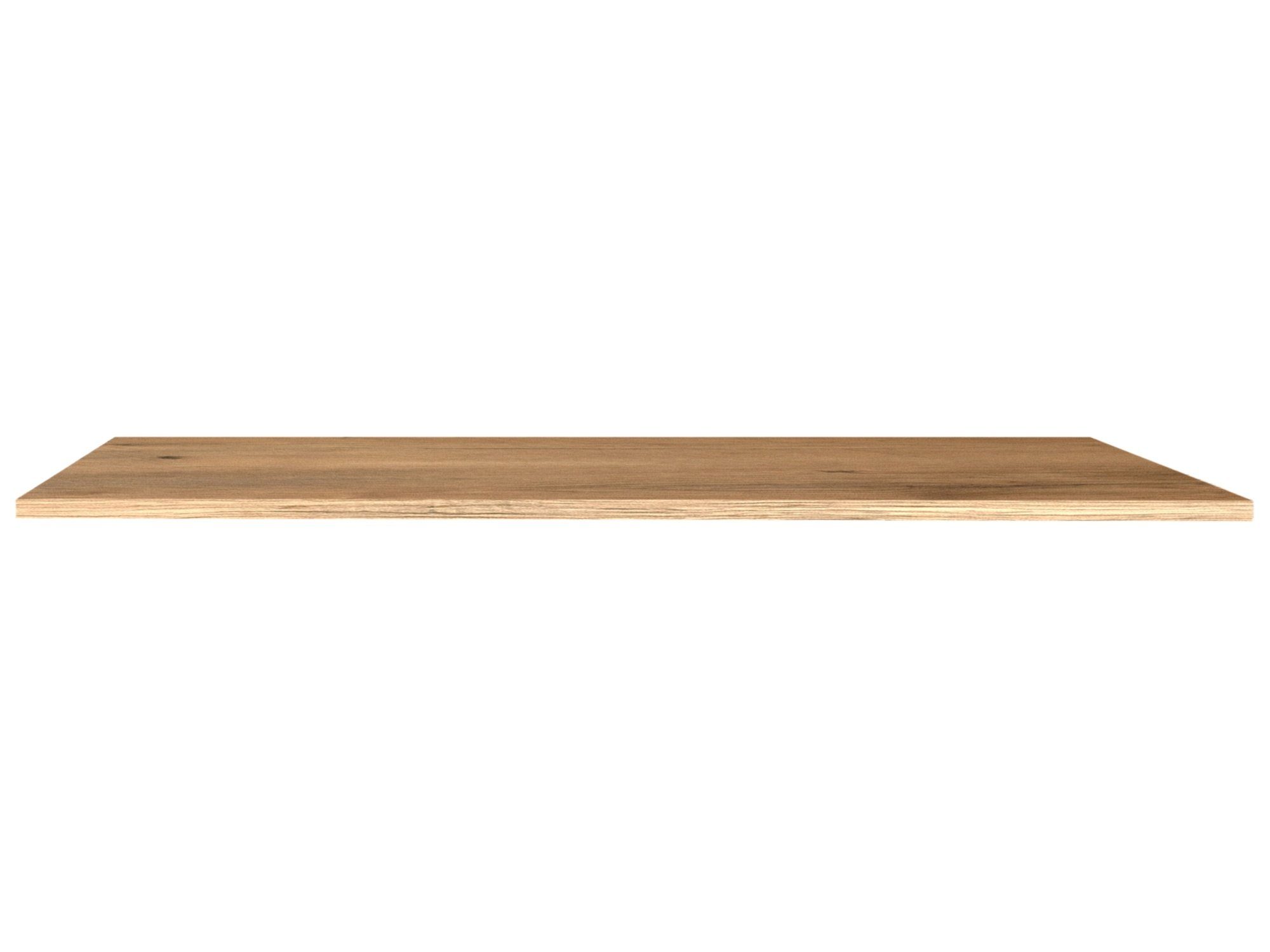 Flex-Well Arbeitsplatte - 220 x 60 x 2,8 cm - Lancelot Oak