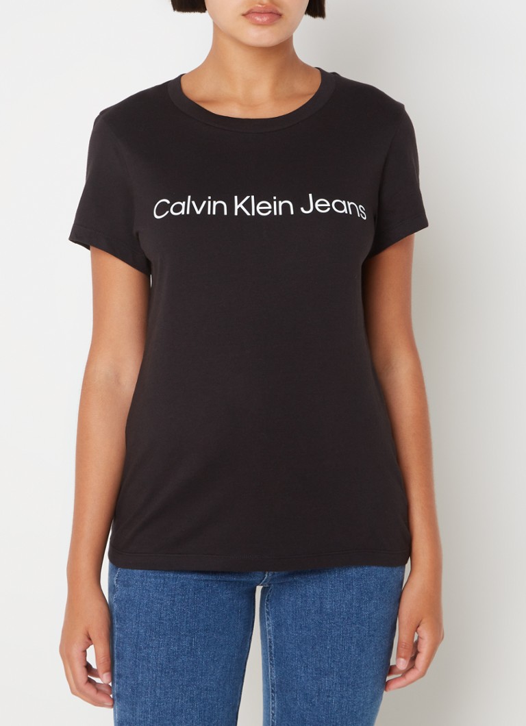 T-shirt in cotone Calvin Klein con logo stampato