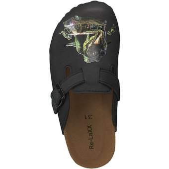 Re-Laxx Clog in schwarz