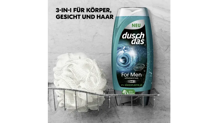 Duschdas Duschgel For Men 3in1 225 ml