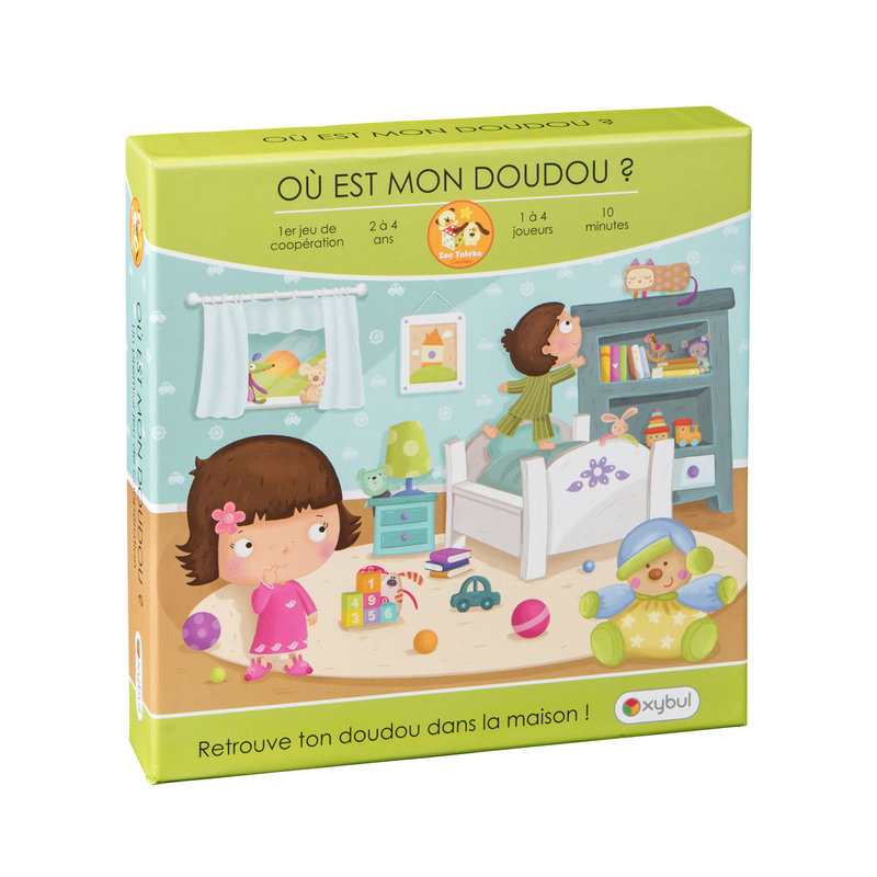 Jeu de société Où est mon doudou  Oxybul
