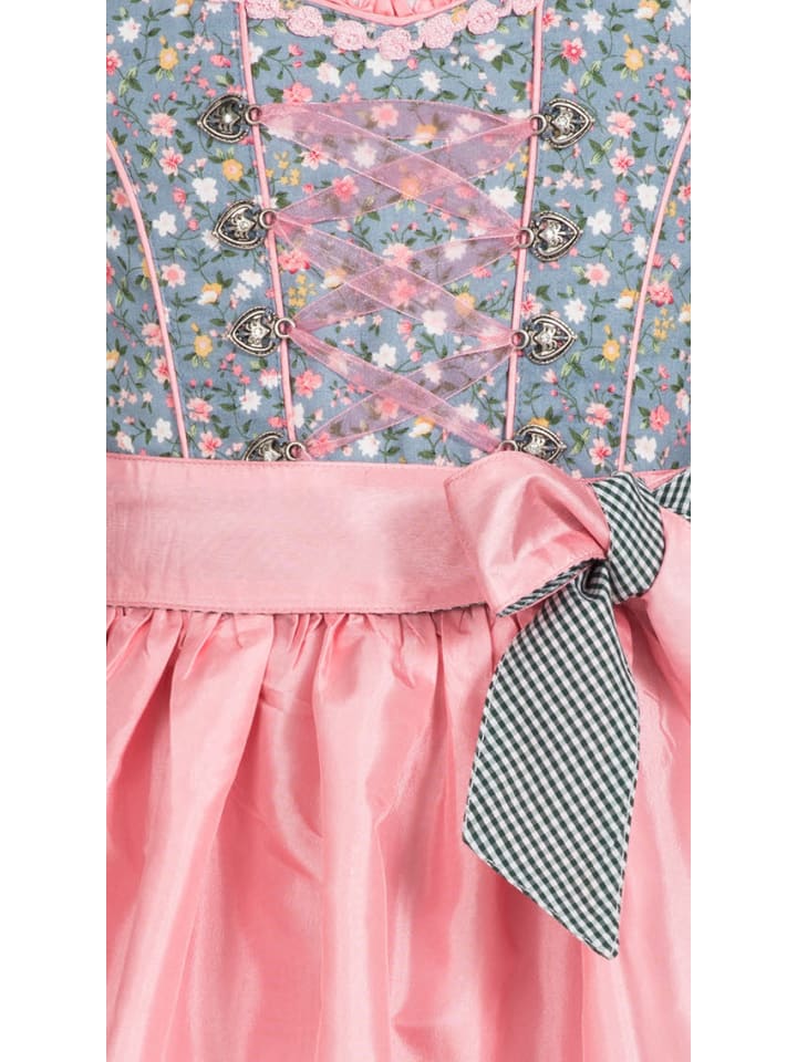 Nübler Kinderdirndl 3-teilig Nicky in Blau günstig kaufen