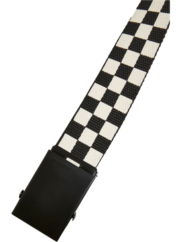 Urban Classics Urban Classics Gürtel in black/offwhite günstig kaufen