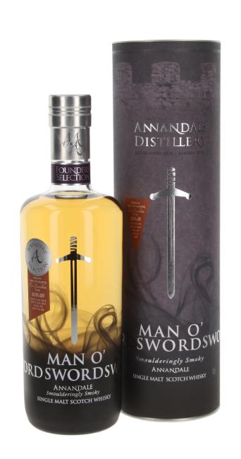 Annandale Man O' Sword Founders Selection - Bourbon Cask 0,7 l·60,8 % vol