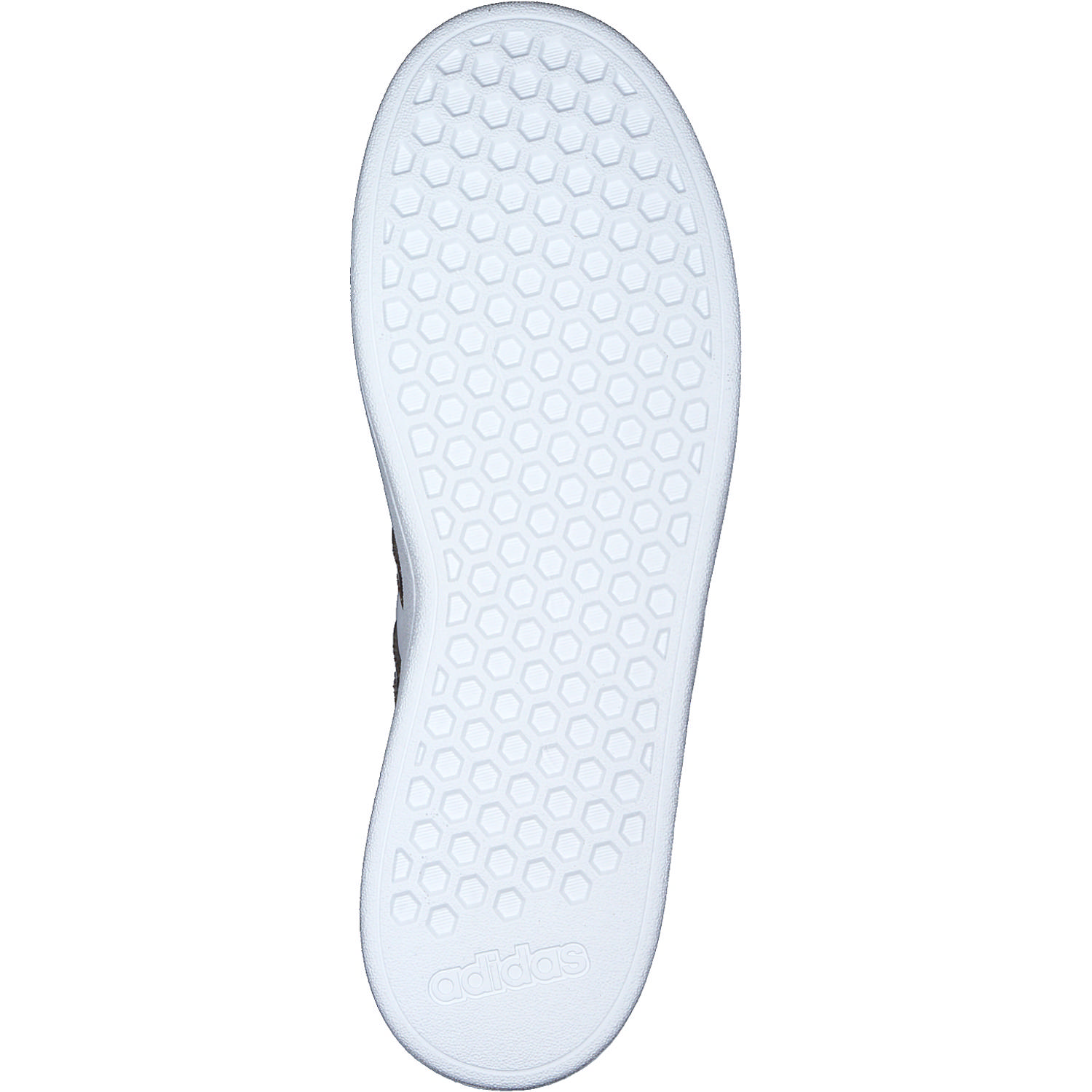 Adidas Grand Court 2.0 K, Schnürschuhe, Damen, ftwr white/ftwr white/matte go