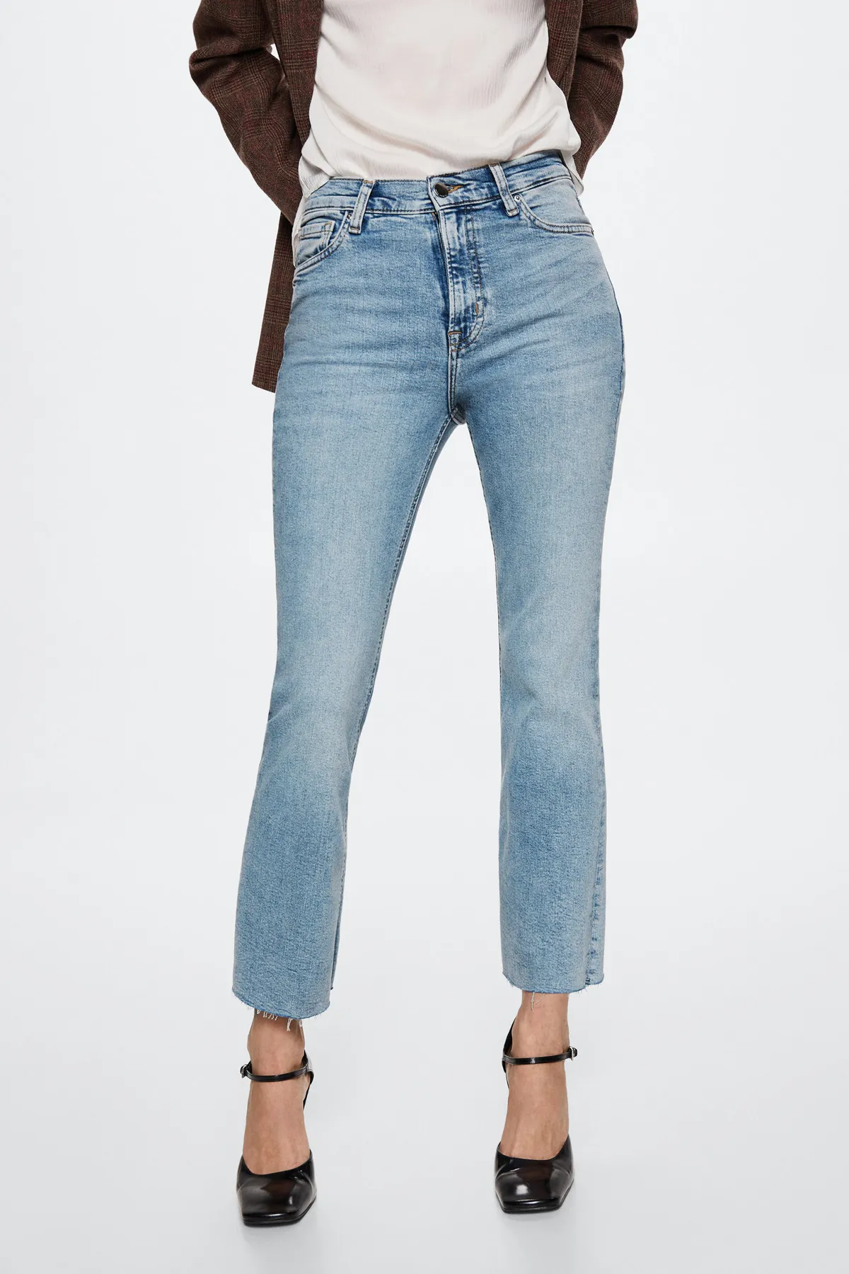 MANGO  Jeans - Blau - Wide Leg