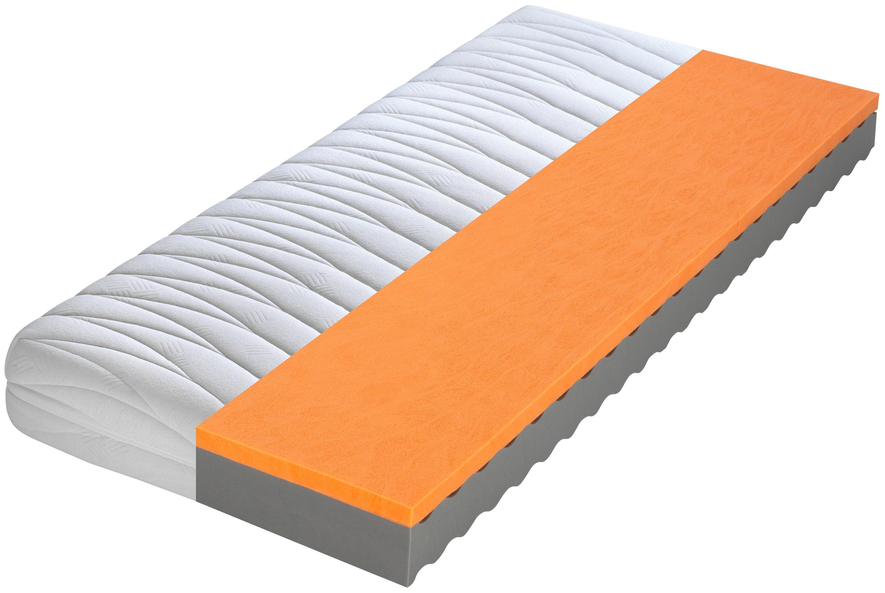 Kaltschaummatratze CLIMATE 19 H II, elastica SCHLAFSYSTEME, 19 cm hoch
