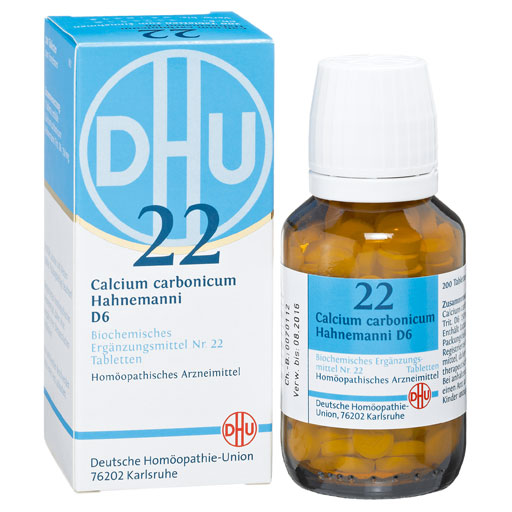 BIOCHEMIE DHU 22 Calcium carbonicum D 6 Tabletten  200 St  Tabletten