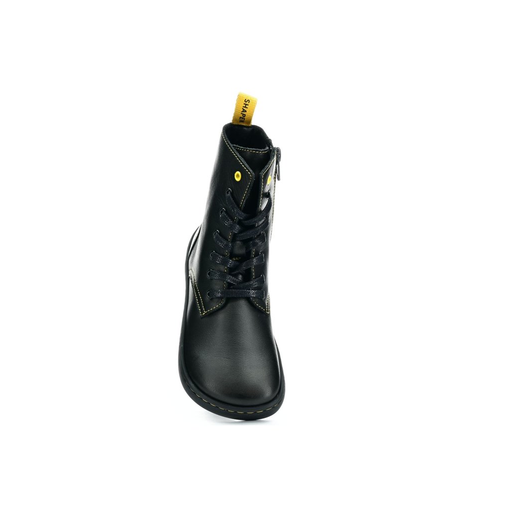 Shapen Maverick Mini Black & Yellow Barfußstiefeletten