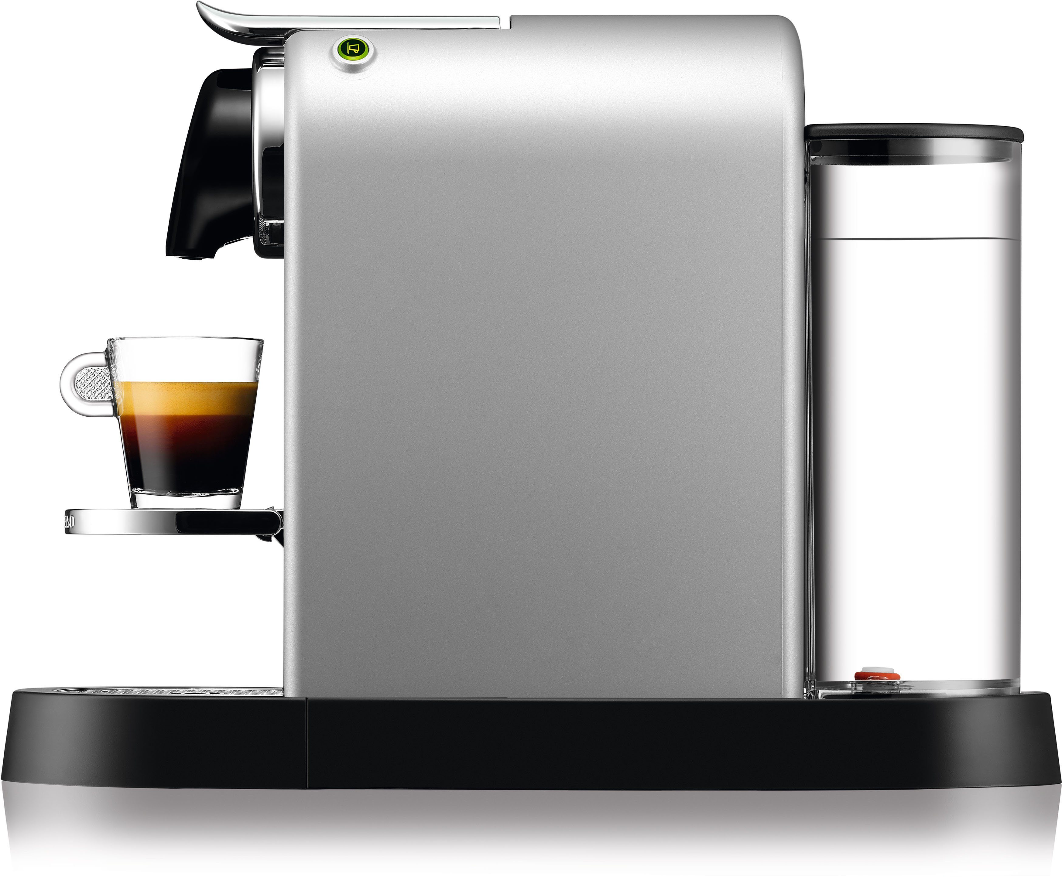 Nespresso Kapselmaschine XN741B New CitiZ von Krups, Wassertankkapazität: 1 Liter, inkl. Willkommenspaket mit 14 Kapseln