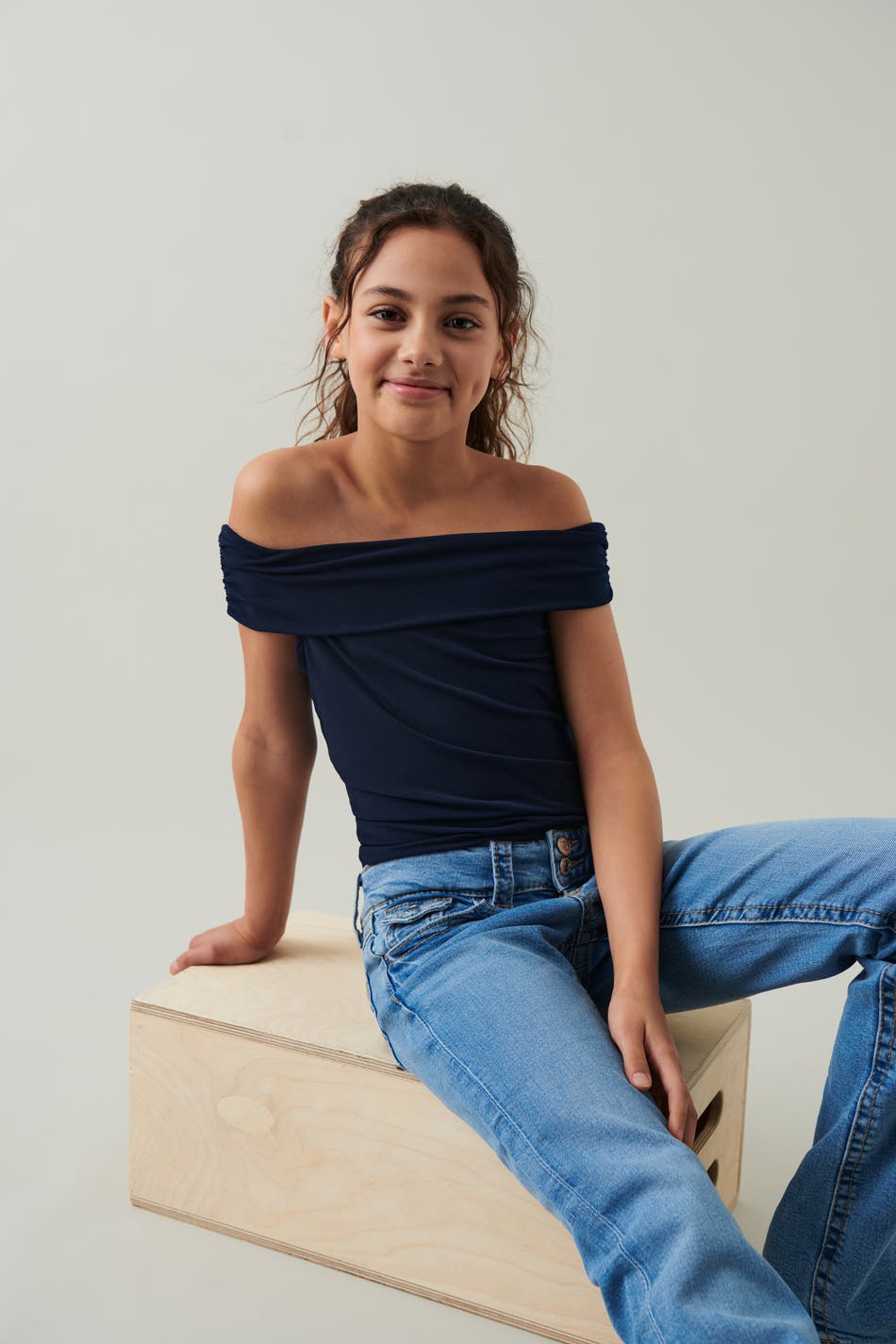 Y off shoulder top