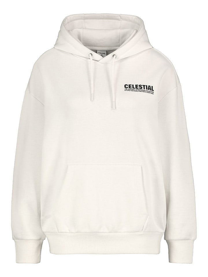 Sublevel Hoodie in Weiß günstig kaufen