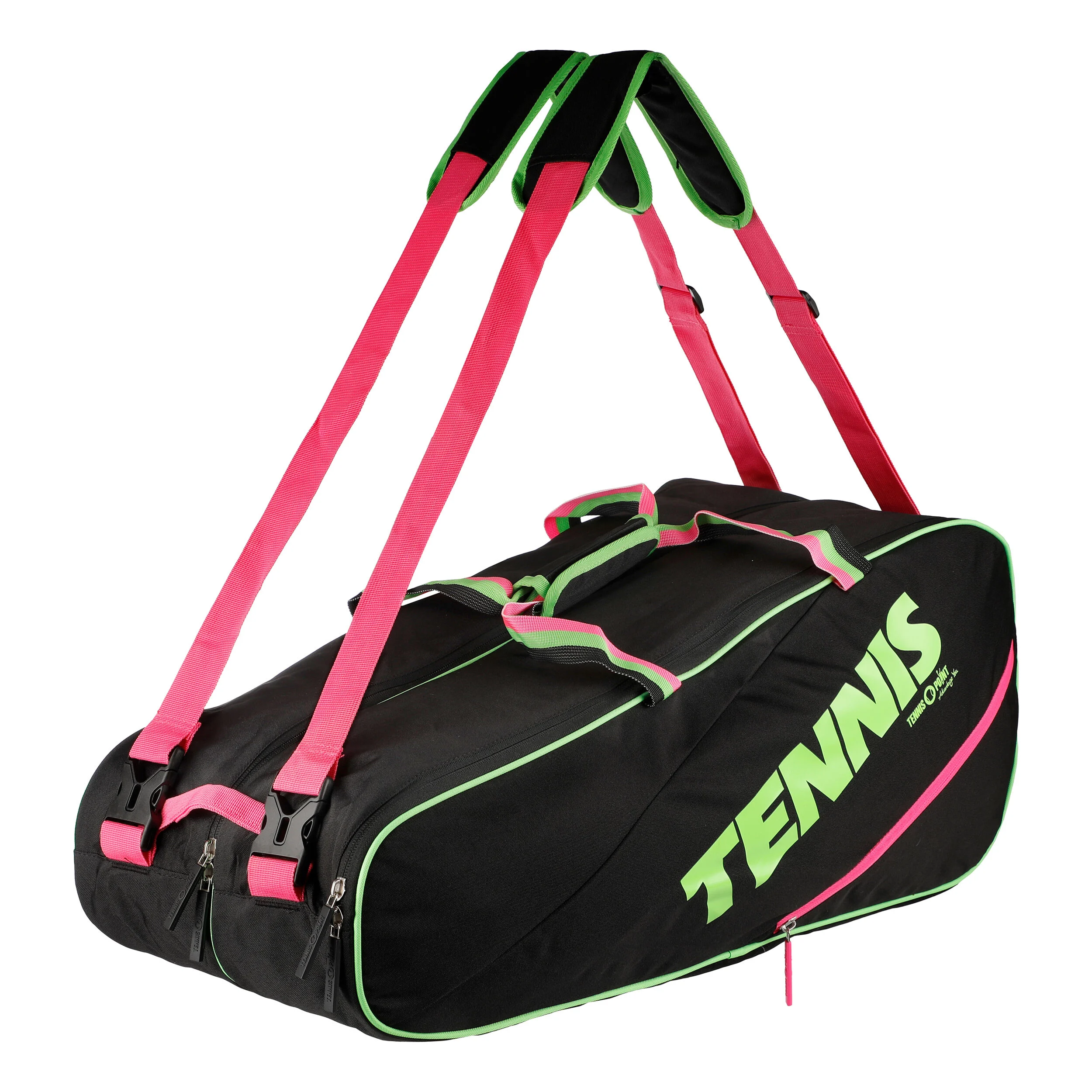Premium Neon 6R Schlägertasche - Schwarz, Neongrün