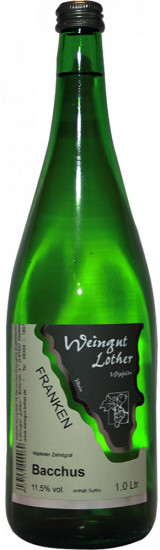 2022 Wipfelder Zehntgraf Bacchus halbtrocken 1,0 L - Weingut Lother