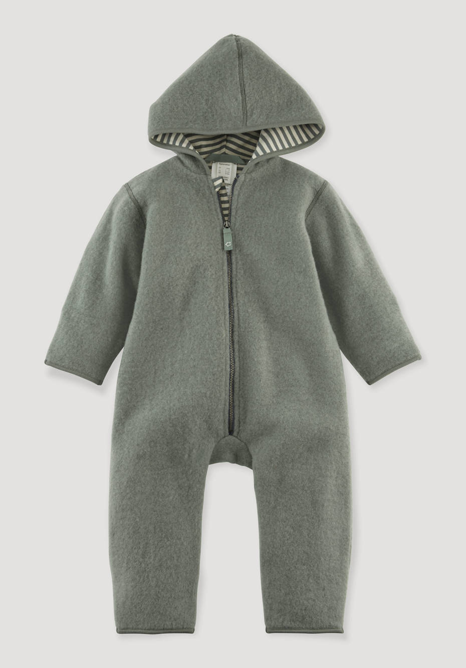 Wollfleece-Overall aus Bio-Merinowolle