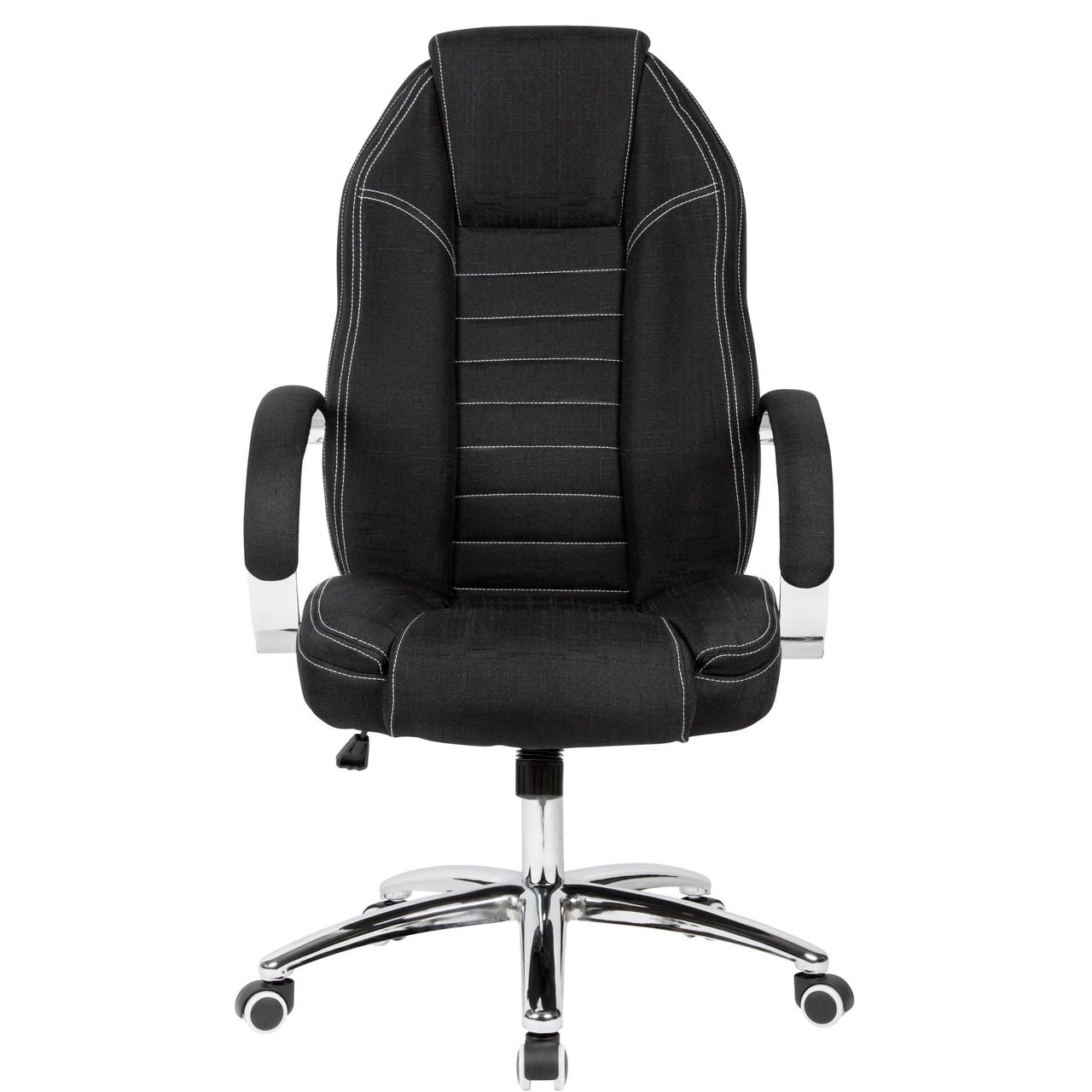 Amstyle Drehstuhl 122 x 69 x 65 cm Schwarz