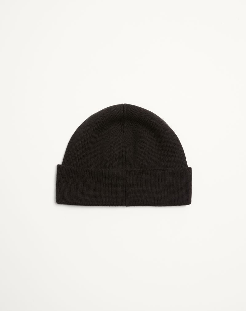 Gorro tricotado em lã da Chez Valentino