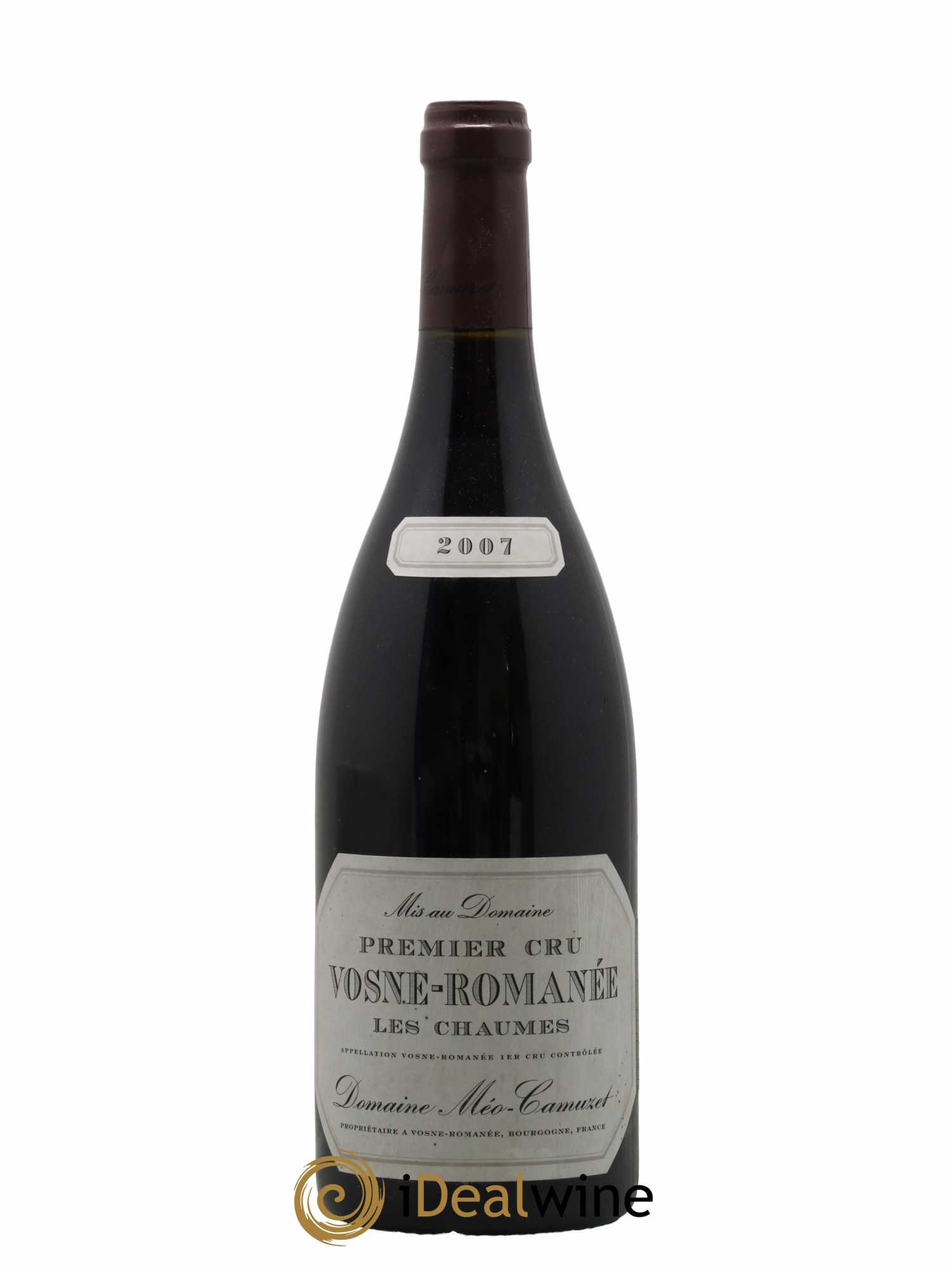 Vosne-Romanée 1er Cru Les Chaumes Méo-Camuzet (Domaine)  2007 - Lot de 1 Bouteille