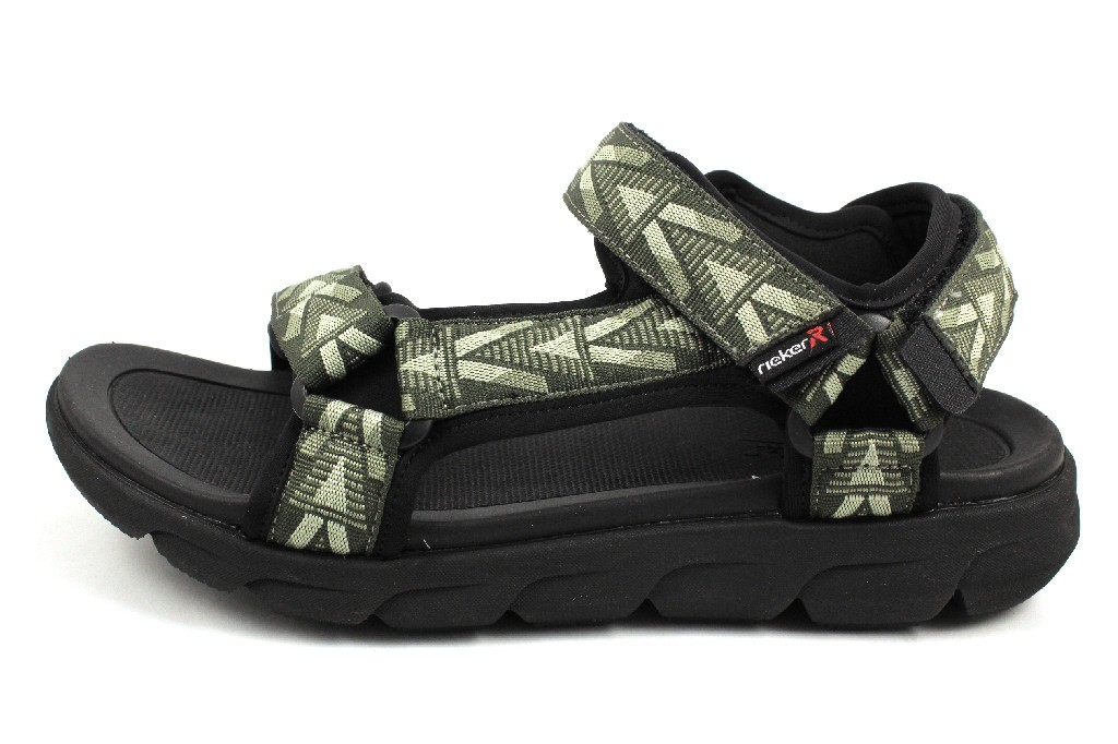 RIEKER Komfort Sandalen grün