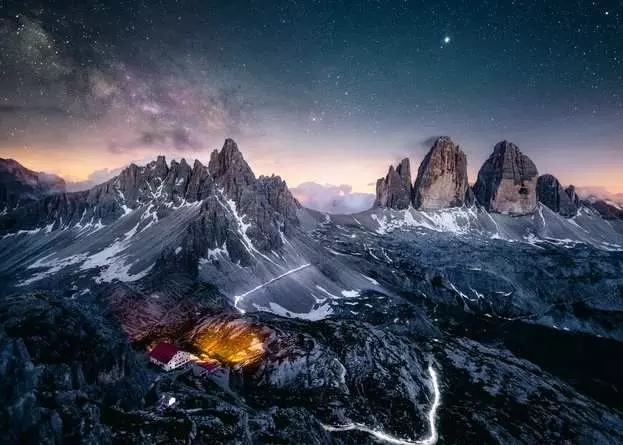 Puzzle 1000 Teile - Drei Zinnen, Dolomiten
