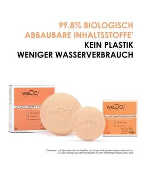weDo Professional Moisture & Shine Festes Shampoo-25 g