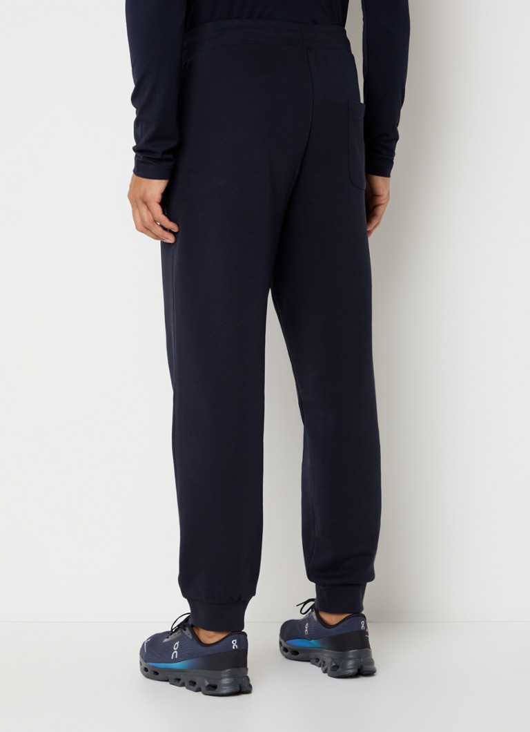 Pantaloni de trening slim fit cu buzunare laterale de la Emporio Armani