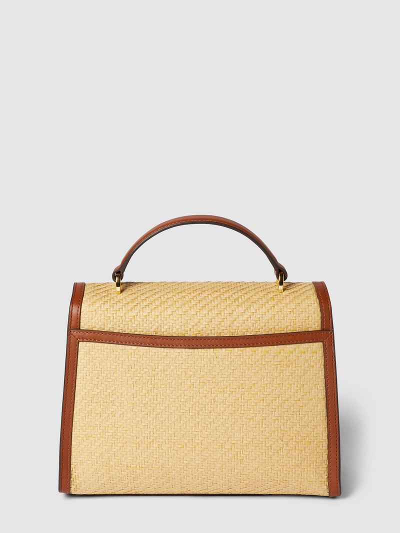 Shoulder Bag mit floralem Motiv Modell 'SOPHEE' in sand
