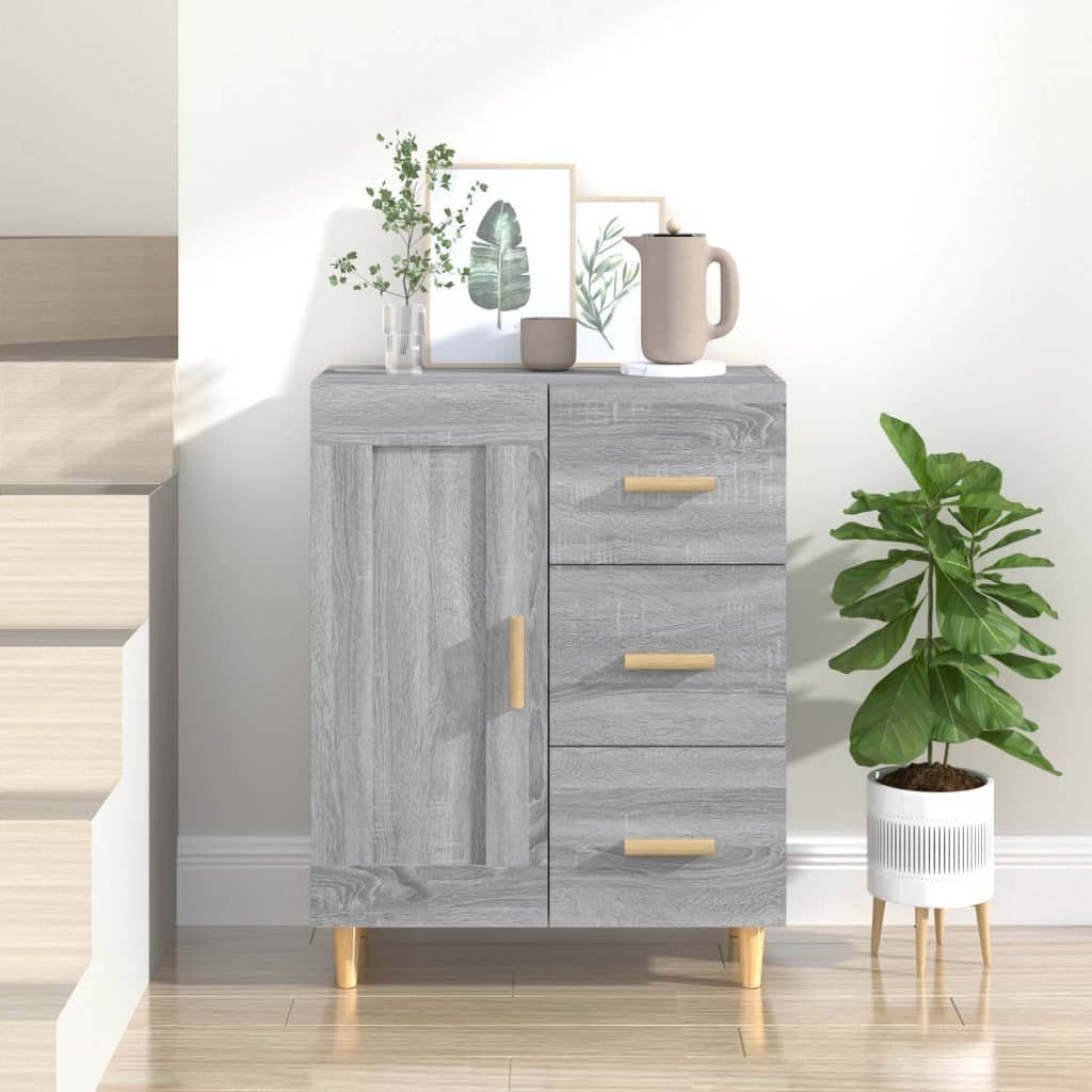 vidaXL Sideboard Sideboard Grau Sonoma 69,5x34x90 cm Holzwerkstoff (1 St)