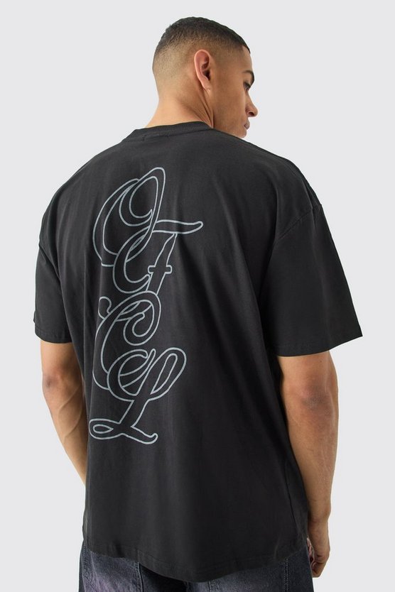 Oversize T-Shirt mit Official Print