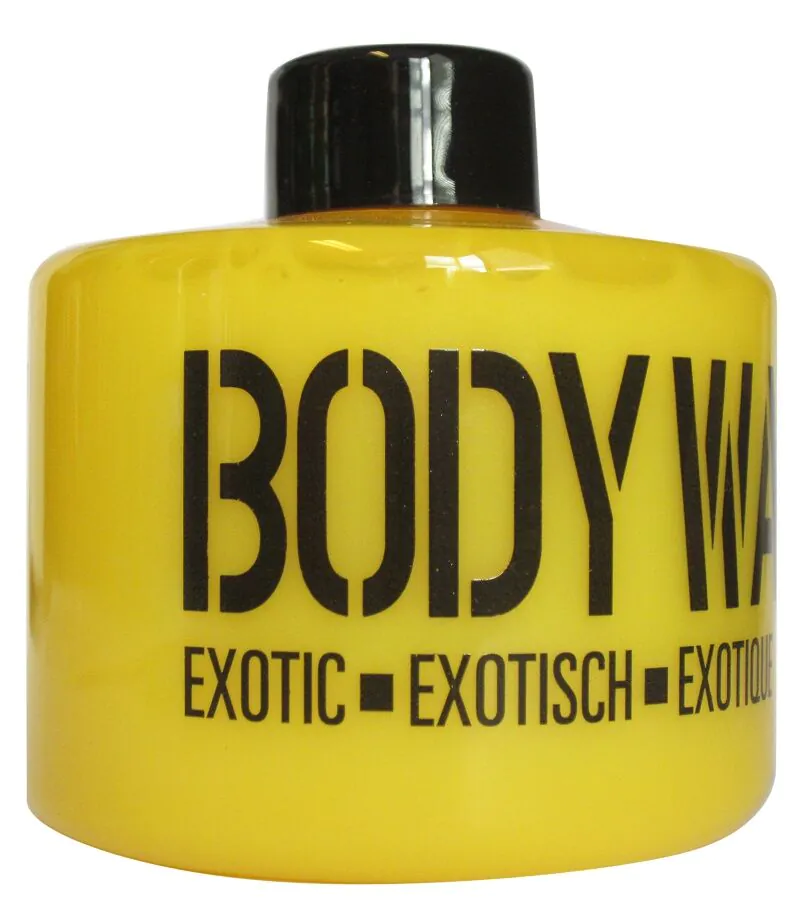 Gel za tuširanje s mirisom tropskog voća žute boje, 300 ml
