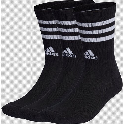HERREN SOCKEN 3-STREIFEN CUSHIONED CREW, 3 PAAR