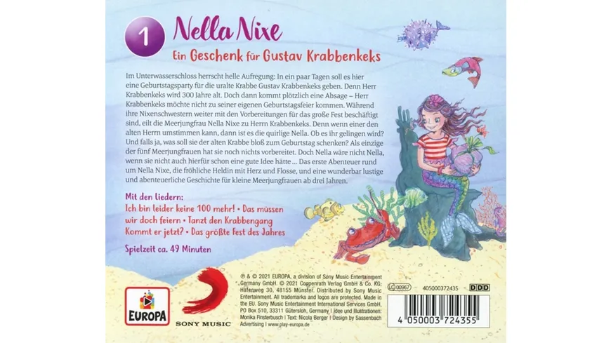 Folge 1: Ein Geschenk für Gustav Krabbenkeks