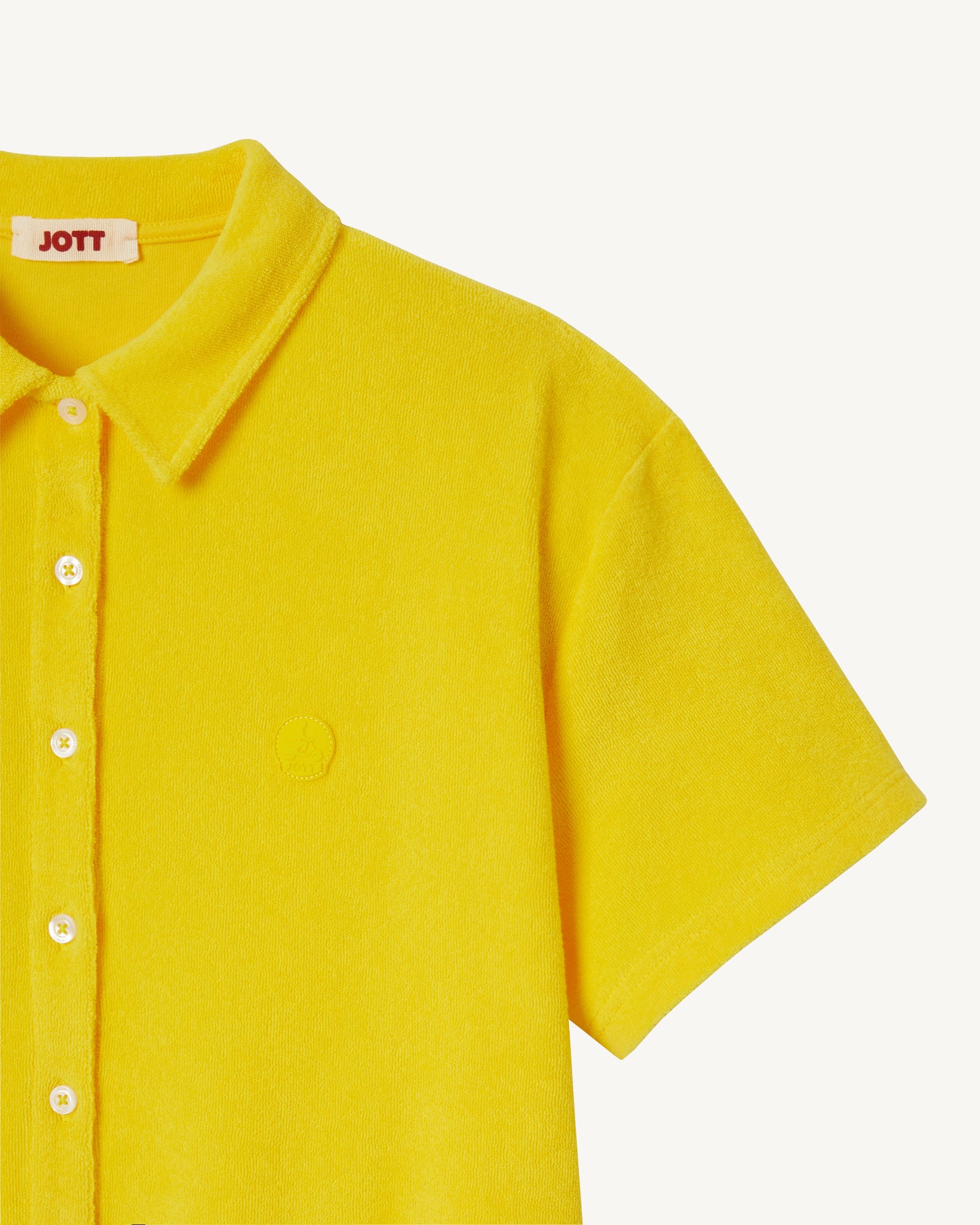 Chemise courte éponge Citron Nova