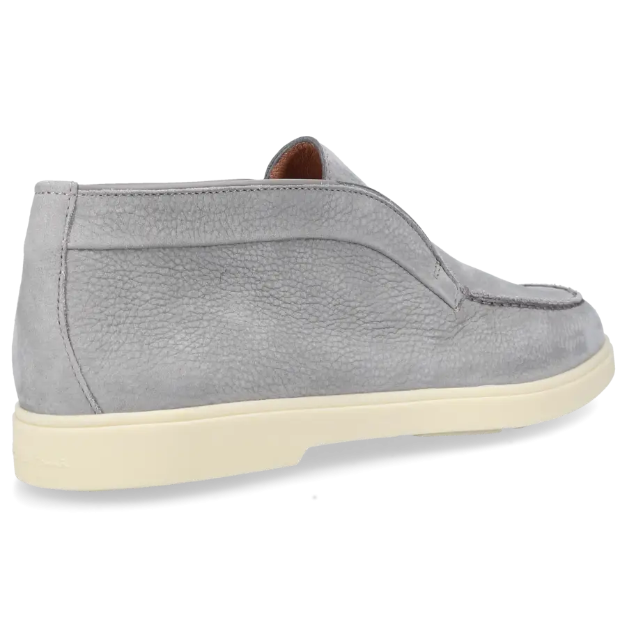 Santoni - Stiefeletten DESERT BOOT Nubukleder - grau