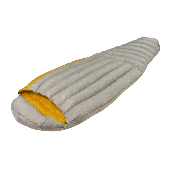 SPARK SPI - REGULAR LIGHT GREY / YELLOW - Sommerschlafsack
