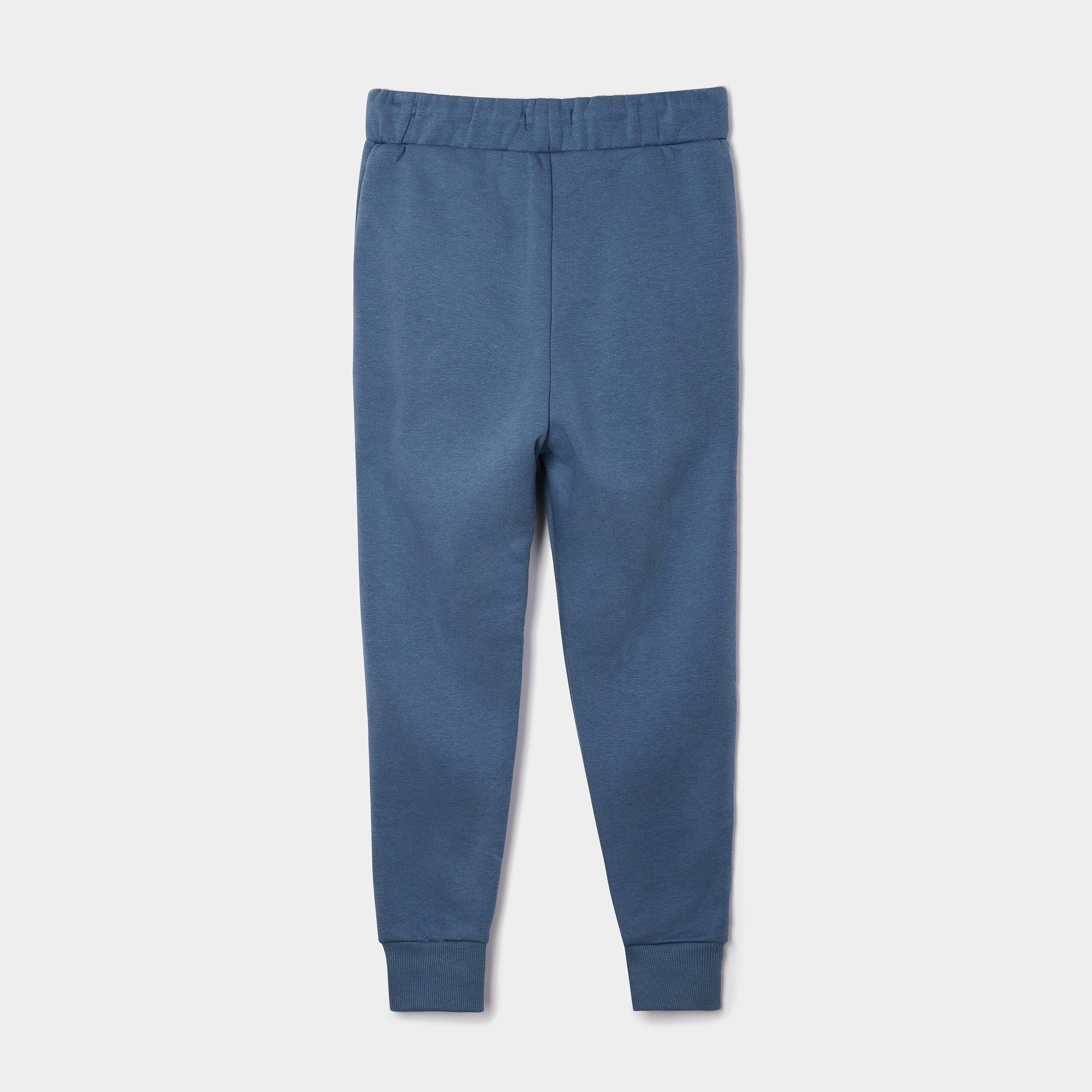Pantalon de jogging molleton droit bleu garçon | La Halle