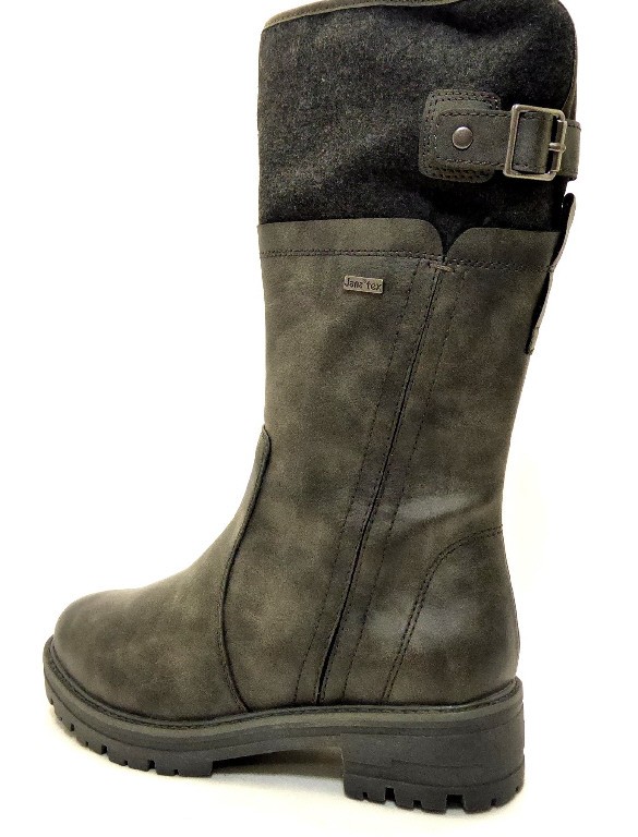 JANA Stiefeletten grau