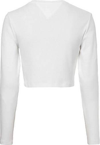 TOMMY-JEANS Damen Langarmshirt