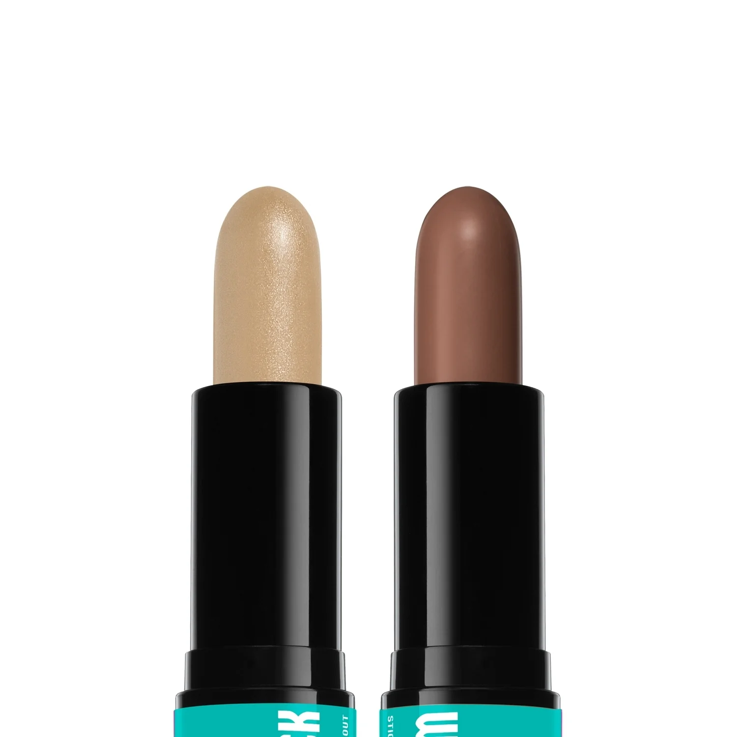 Barra facial de doble punta para definir el rostro: contorno, sublimación e iluminación.