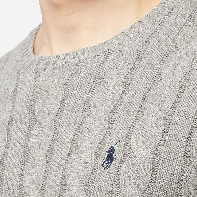 Polo Ralph Lauren Longsleeve Driver Pullover fawn grey heather