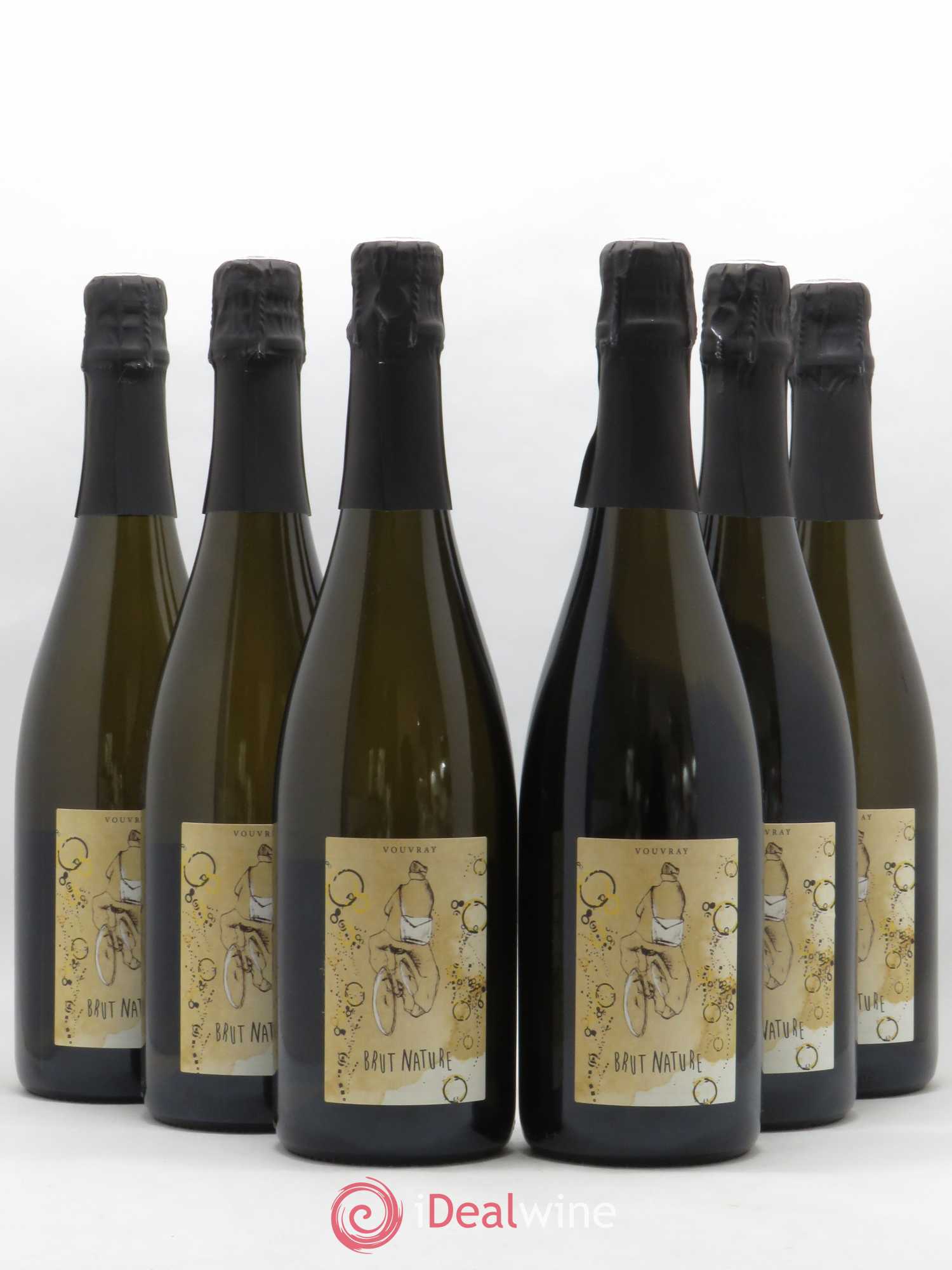 Vouvray Brut Nature Le Facteur à Vélo M Cosme  - Lot de 6 Bouteilles
