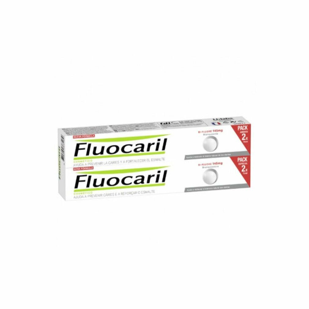 Fluocaril Zahnpasta Fluocaril bi-fluor blanqueador 2x75ml