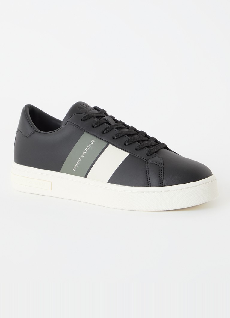 Trampki z logo Armani Exchange