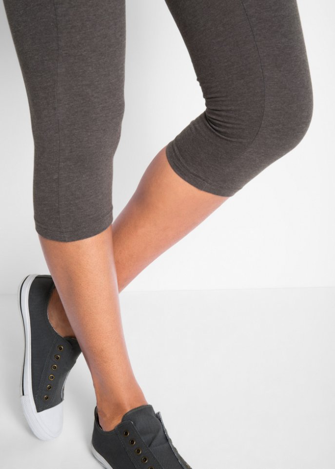 Stretch-Capri-Leggings (2er Pack)
