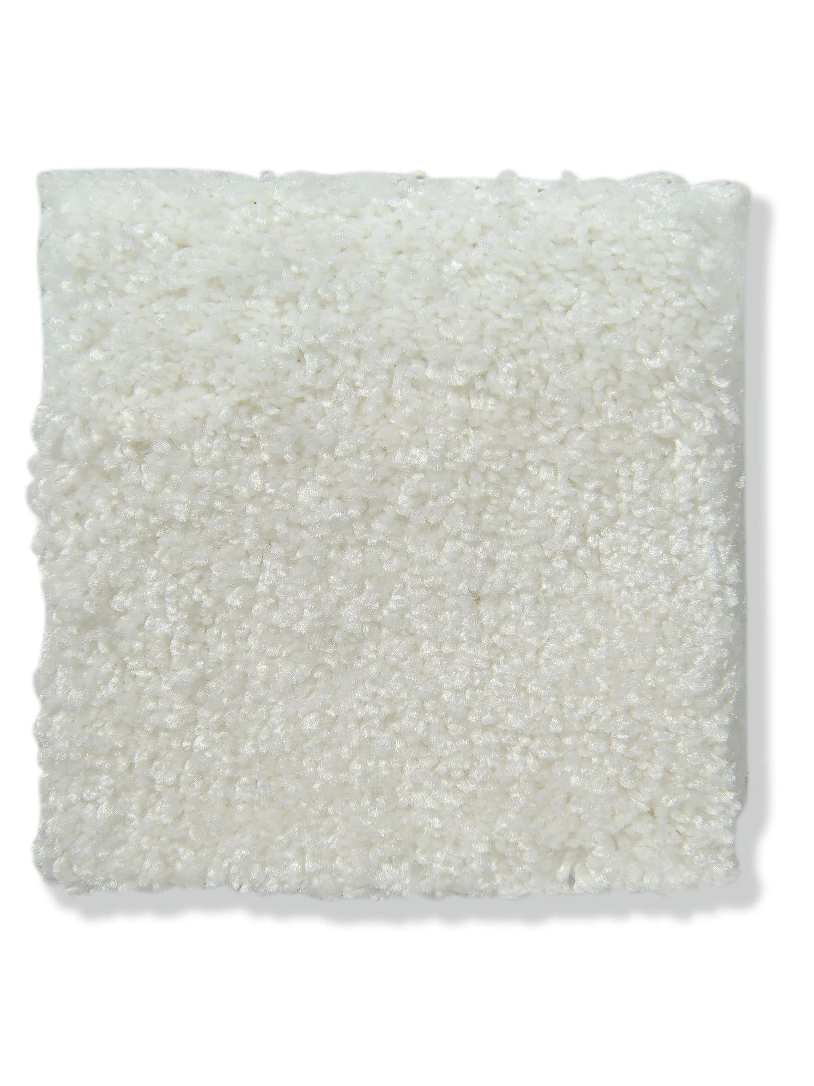 Satin Velours-Teppichboden, Creme