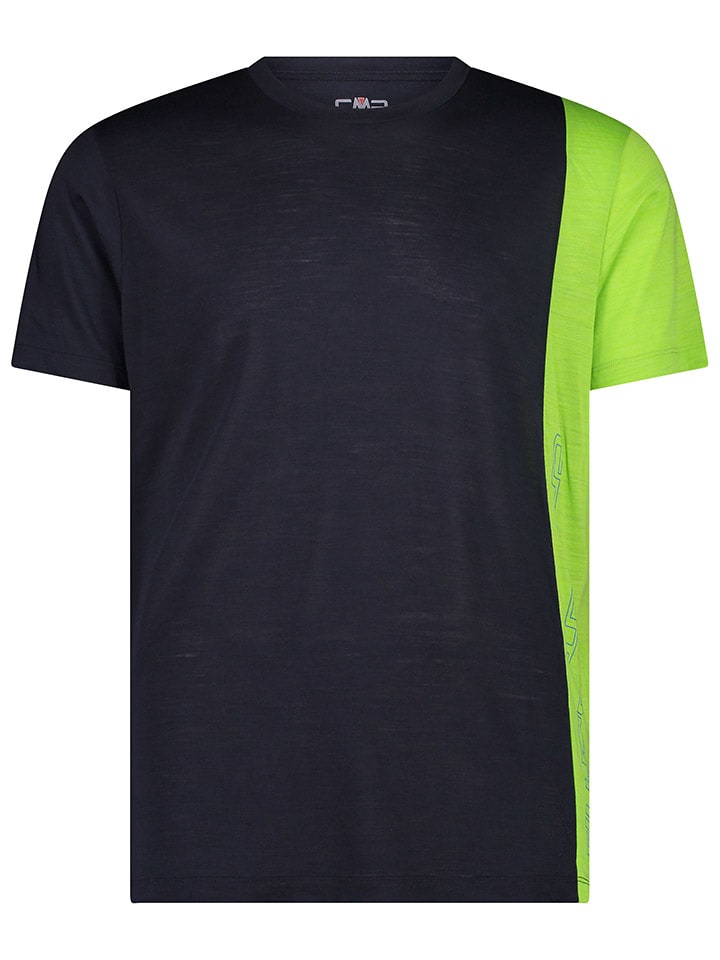 CMP Funktionsshirt in Hellgrün/Dunkelblau günstig kaufen